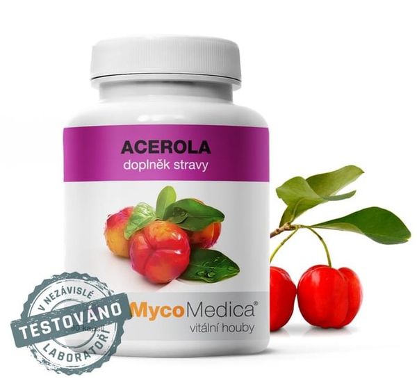 Acerola - prírodný zdroj vitamínu C, MycoMedica
