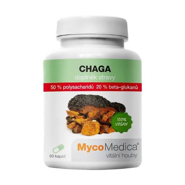 Chaga 50% extrakt z húb, MycoMedica