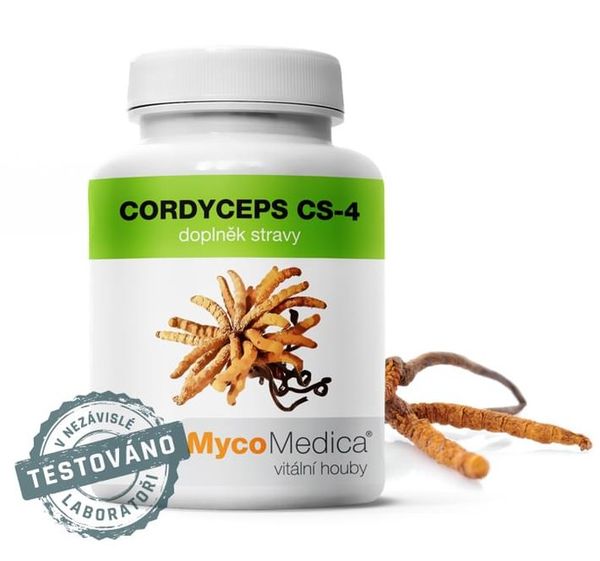 Cordyceps CS-4 extrakt z húb, MycoMedica