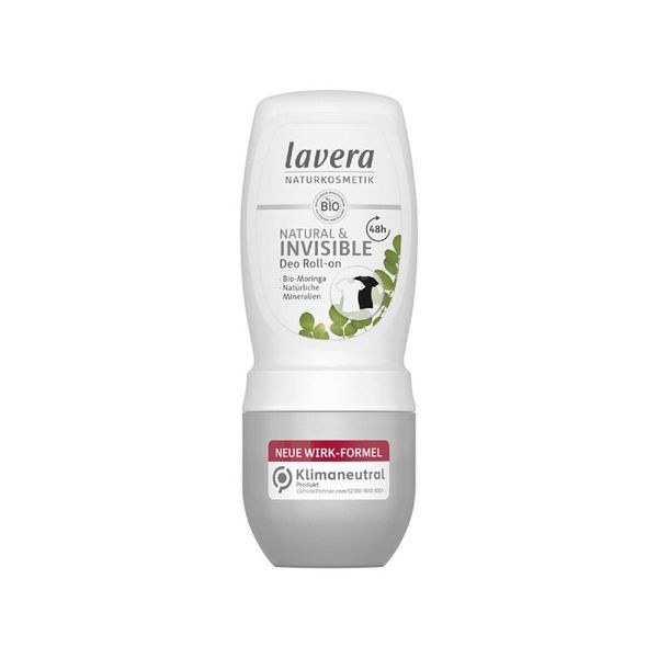 Deo Roll-on Natural & Invisible, Lavera