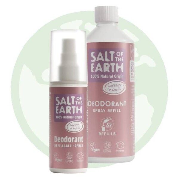 Prírodný deodorant v spreji levanduľa a vanilka, Salt of the Earth