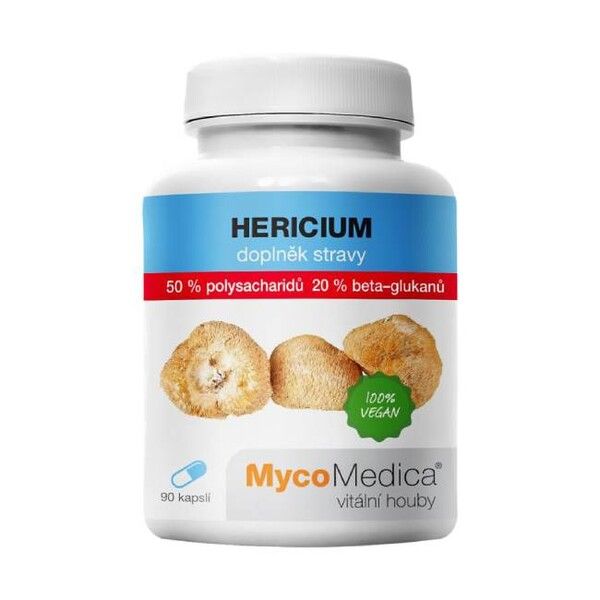 Hericium 50% extrakt z húb, MycoMedica