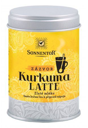 Kurkuma latte - ZÁZVOR BIO, Sonnentor