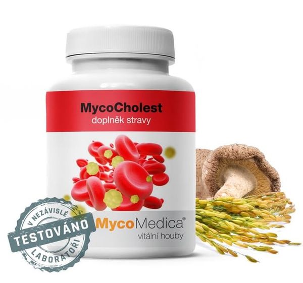 MycoCholest extrakt z húb a ryže, MycoMedica
