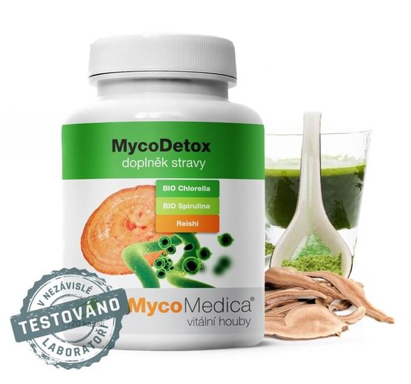 MycoDetox extrakt z húb, MycoMedica