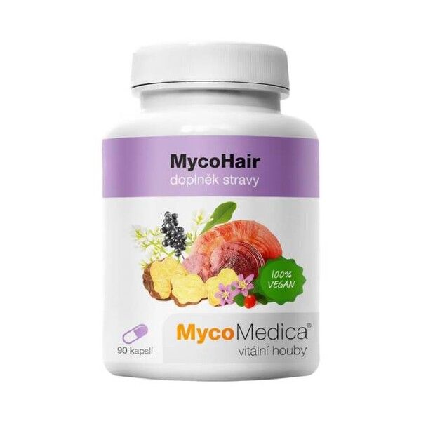 MycoHair extrakt z húb, MycoMedica