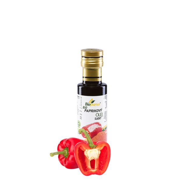 Paprikový olej sladký BIO, Biopurus