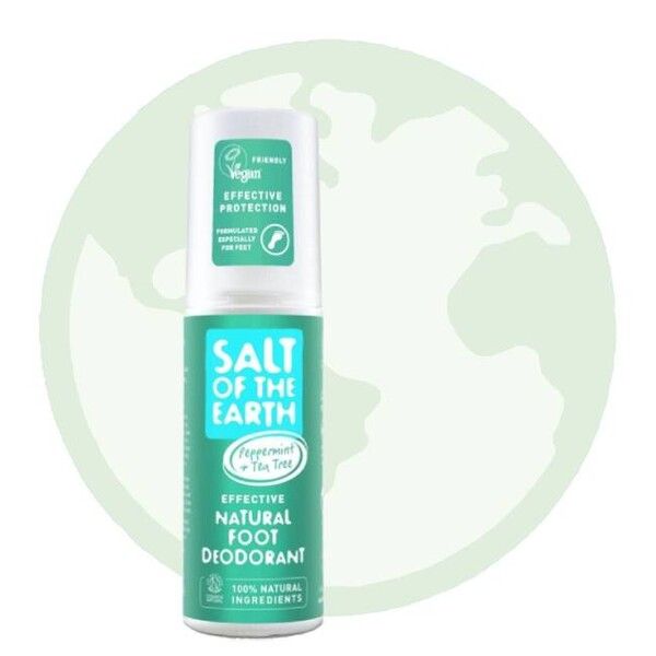 Prírodný deodorant na nohy v spreji, Salt of the Earth