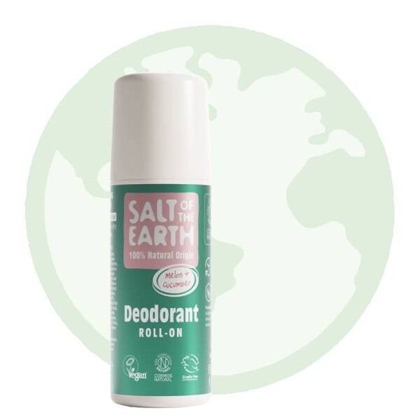 Prírodný roll-on deodorant melón a uhorka, Salt of the earth