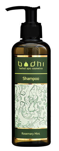 Prírodný šampón rozmarín a mäta, Bodhi