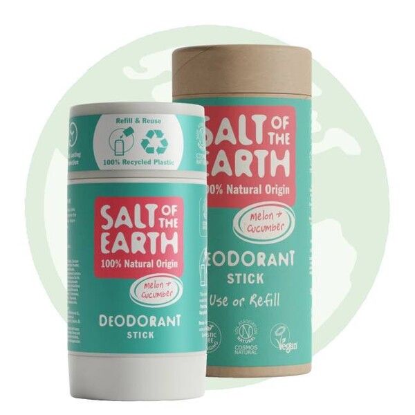 Prírodný tuhý deodorant melón a uhorka, Salt of the Earth