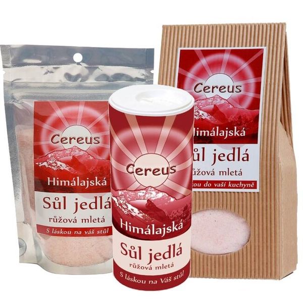 Ružová himalájska soľ BIO, Cereus