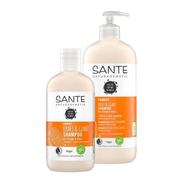 Šampón BIO pomaranč a kokos, Sante