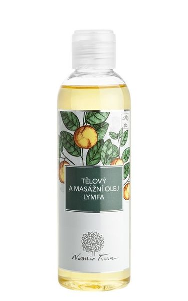 Telový a masážny olej lymfa, Nobilis Tilia